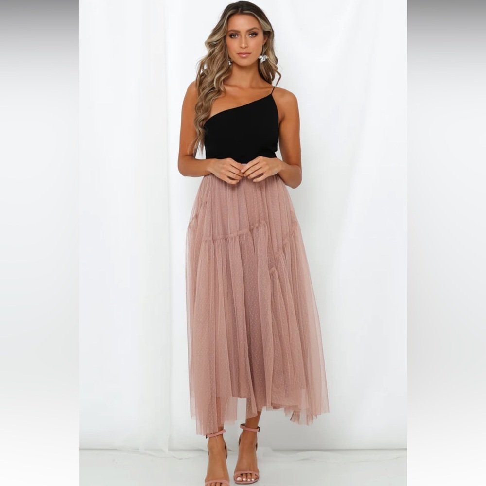 Hello Molly Dark Mauve Skirt 💕NWT💕